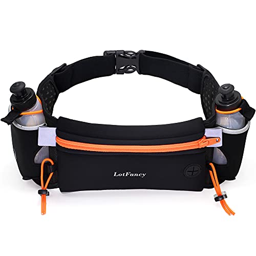 LotFancy Running Belt with Bottle Holder